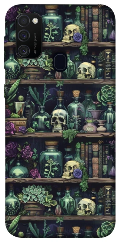 Чохол на Samsung Galaxy M21 Bookshelf ver.1 фото 1 з 1