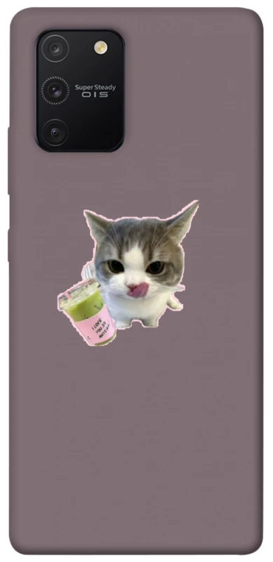 Чохол на Samsung Galaxy S10 Lite cat matcha фото 1 з 1