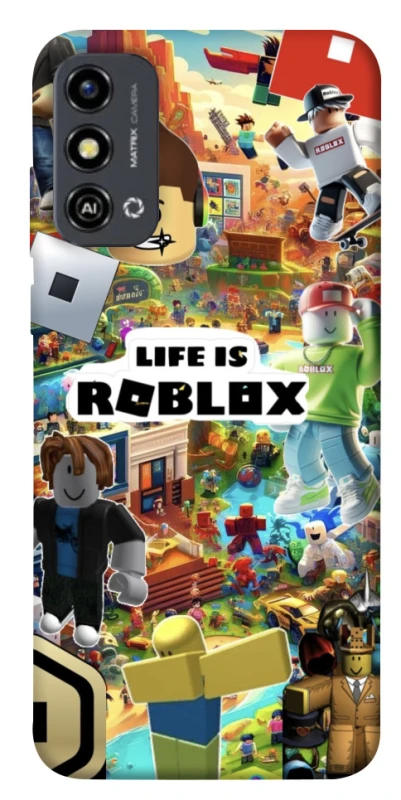 Чохол на ZTE Blade A53 Life is Roblox фото 1 з 1