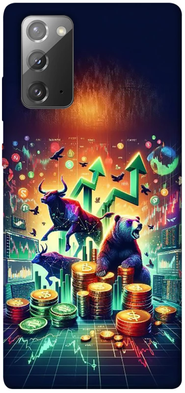 Чехол на Samsung Galaxy Note 20 Crypto market фото 1 из 1