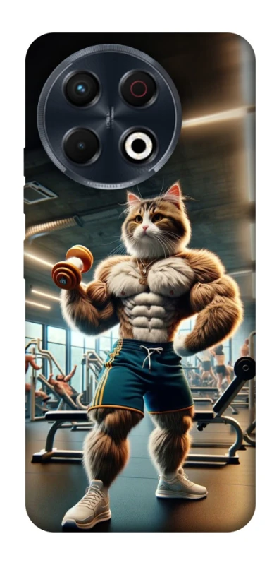 Чохол на TECNO Spark 30 Pro (KL7) Кіт качок фото 1 з 1