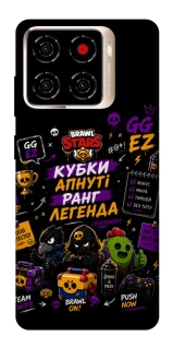 Чехол на ZTE Blade A56 Brawl Stars collage фото 1 из 1