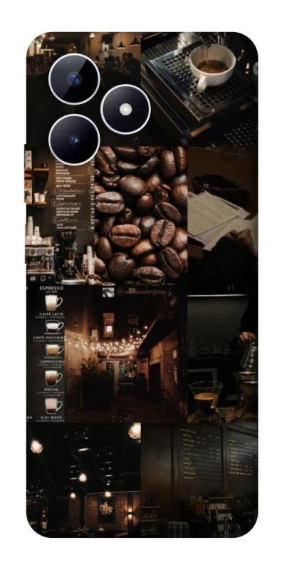 Чохол на Realme Note 50 5G Coffee collage ver.1 фото 1 з 1