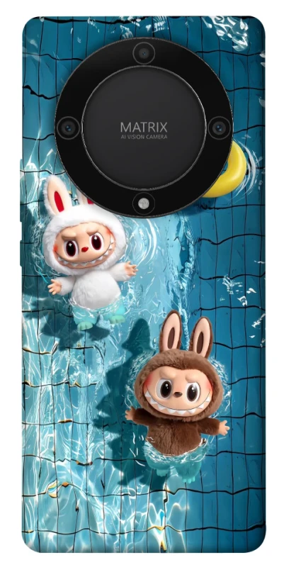 Чохол на Huawei Magic5 Lite Labubu in the pool фото 1 з 1