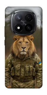 Чохол на Xiaomi Redmi Note 14 Pro+ 5G Лев захисник фото 1 з 1