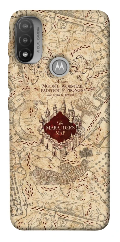 Чохол на Motorola Moto E20 Harry Potter Marauder's Map фото 1 з 1