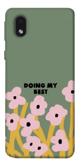 Чехол на Samsung Galaxy M01 Core / A01 Core Doing my best фото 1 из 1