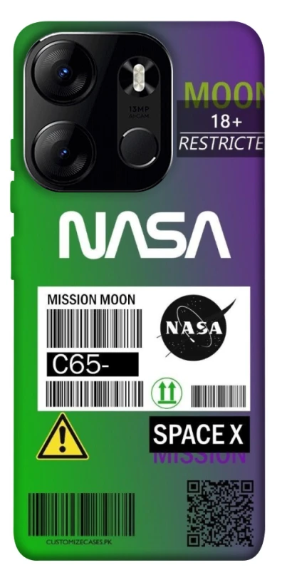 Чохол на Tecno Spark Go 2023 NASA ver.2 фото 1 з 1