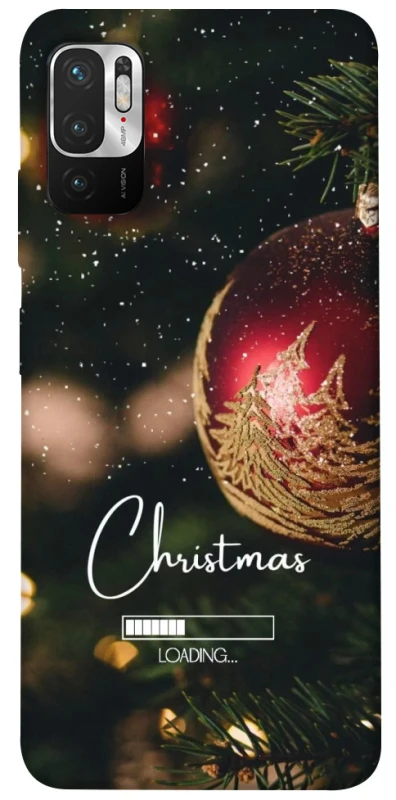 Чехол на Xiaomi Redmi Note 10 5G Christmas Loading ver.2 фото 1 из 1