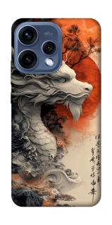 Чехол на Oppo Reno 15 white dragon фото 1 из 2