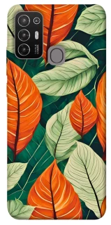 Чохол на ZTE Blade A52 Leaves фото 1 з 1