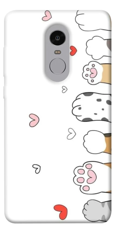 Чехол на Xiaomi Redmi Note 4X / Note 4 (Snapdragon) Paws фото 1 из 1