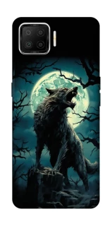 Чохол на Oppo A73 (2017) Вовк під місяцем фото 1 з 1