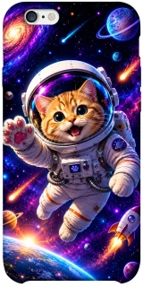 Чохол на Apple iPhone 6/6s plus (5.5") Space Cat фото 1 з 1