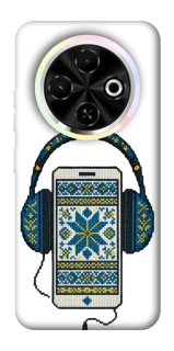 Чехол на TECNO Spark 30C Современная вышиванка фото 1 из 1