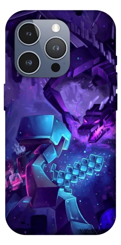 Чехол на Apple iPhone 16 Pro Max Minecraft dragon фото 1 из 1