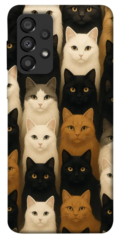 Чохол на Samsung Galaxy A33 5G Colorful Cat Collage фото 1 з 1