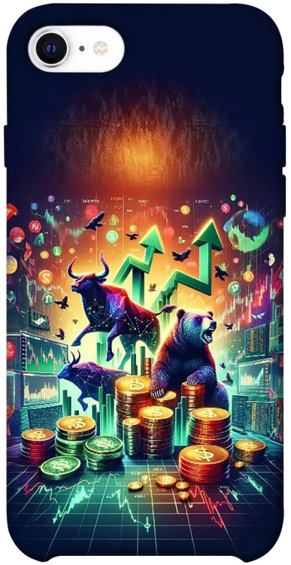 Чохол на Apple iPhone SE (2020) Crypto market фото 1 з 1