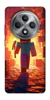 Чохол на Oppo Reno 12 F 4G Minecraft adventure фото 1 з 1