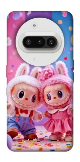 Чохол на Nothing Phone (3a) Labubu twins ver.3 фото 1 з 1