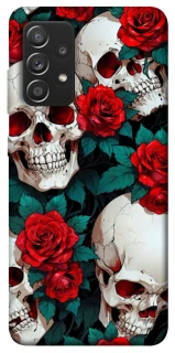 Чохол на Samsung Galaxy A52 4G / A52 5G skull and rose фото 1 з 1