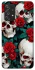 Чохол на Samsung Galaxy A52 4G / A52 5G skull and rose фото 1 з 1