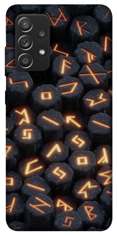 Чехол на Samsung Galaxy A52 4G / A52 5G Огненые руны фото 1 из 1