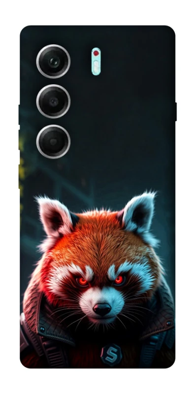 Чохол на Tecno Camon 40 Pro 5G Cyber Red Panda фото 1 з 1