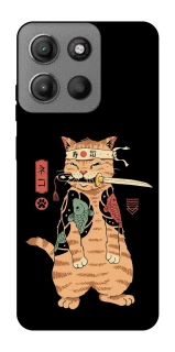 Чохол на Motorola Moto G15 Power Кіт-самурай фото 1 з 1