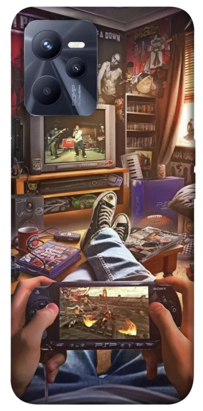 Чохол на Realme C35 Retro style v4 фото 1 з 1