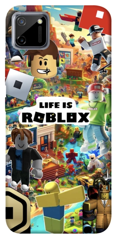 Чехол на Realme C11 Life is Roblox фото 1 из 1