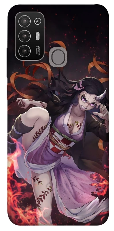 Чохол на ZTE Blade A52 Nezuko v2 фото 1 з 1