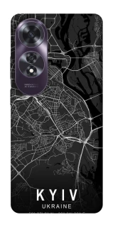 Чехол на Oppo A60 Kyiv map фото 1 из 1