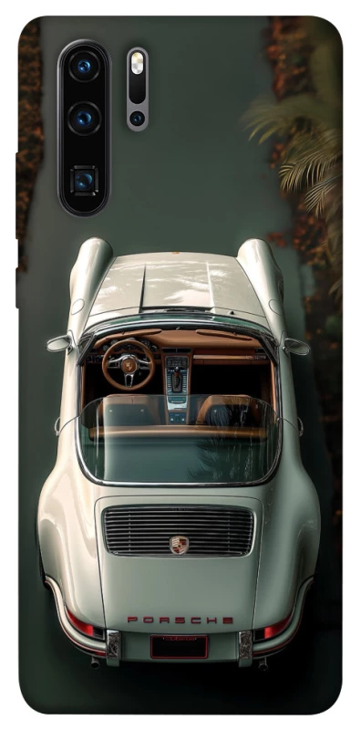 Чехол на Huawei P30 Pro White porsche фото 1 из 1