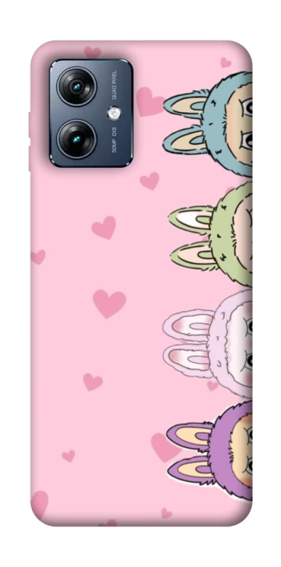 Чохол на Motorola Moto G54 Power All Labubu 4 фото 1 з 1