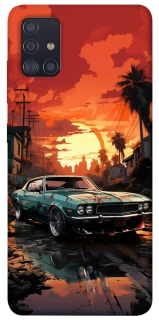 Чохол на Samsung Galaxy A51 Car at sunset фото 1 з 1