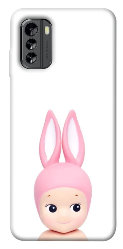 Чохол на Nokia G60 Minimal Bunny Peek фото 1 з 1
