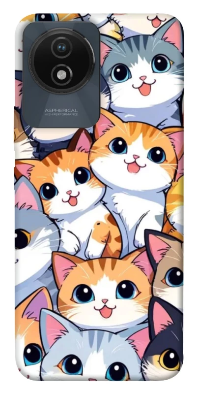 Чохол на Vivo Y02 Cute Cat v2 фото 1 з 1