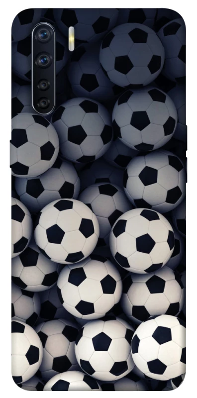 Чохол на Oppo A91 Футбольні м'ячи фото 1 з 1