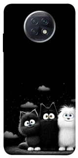 Чохол на Xiaomi Redmi Note 9 5G / Note 9T Three Cats фото 1 з 1