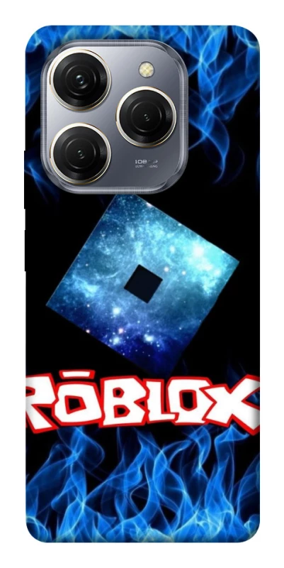 Чехол на TECNO Spark 20 Pro Roblox Galaxy Flame Logo фото 1 из 1