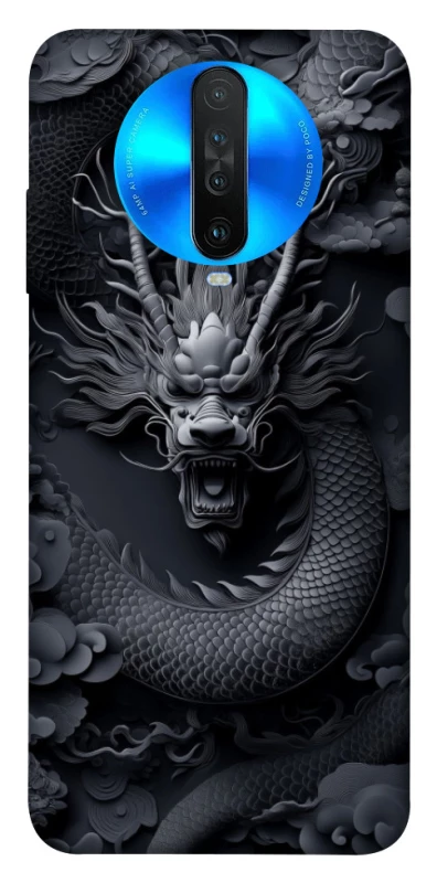 Чохол на Xiaomi Redmi K30 black dragon фото 1 з 1