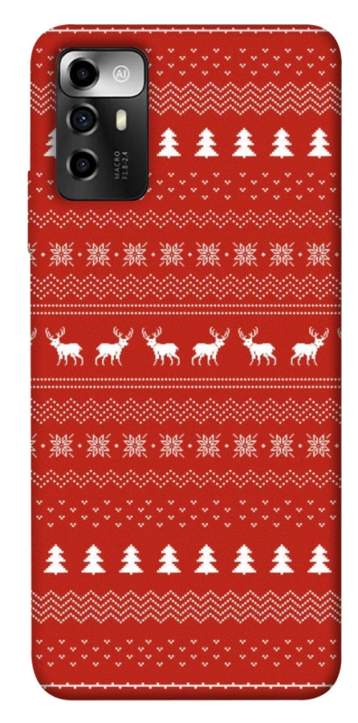 Чохол на ZTE Blade V40 Vita Новорічний v12 фото 1 з 1