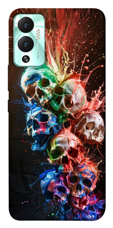 Чехол на Infinix Hot 12 Play Skulls фото 1 из 1