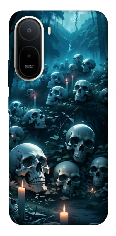 Чехол на Xiaomi Redmi A7 Pro 4G Skulls v3 фото 1 из 2