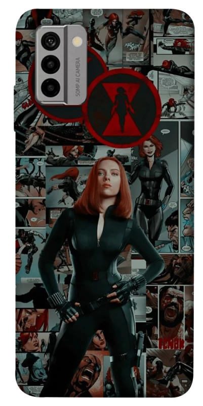 Чехол на Nokia G22 Black Widow фото 1 из 1