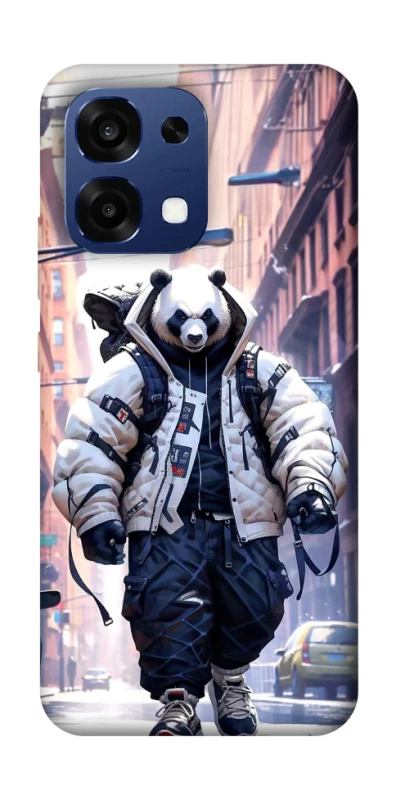Чохол на Oppo A6 Pro 4G/5G Панда кур'єр фото 1 з 2