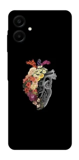 Чохол на Samsung Galaxy A07 Heart with flowers фото 1 з 1
