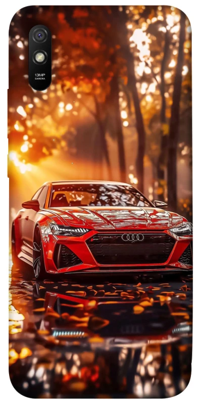 Чехол на Xiaomi Redmi 9A Audi at sunset фото 1 из 1
