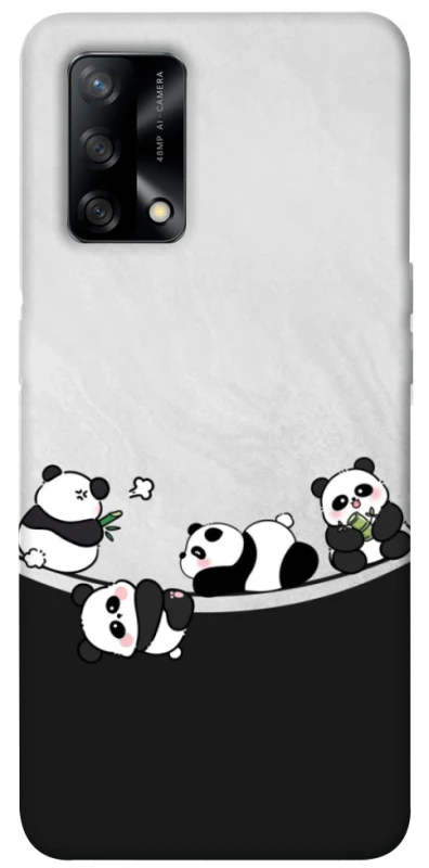 Чохол на Oppo A74 4G Four pandas фото 1 з 1